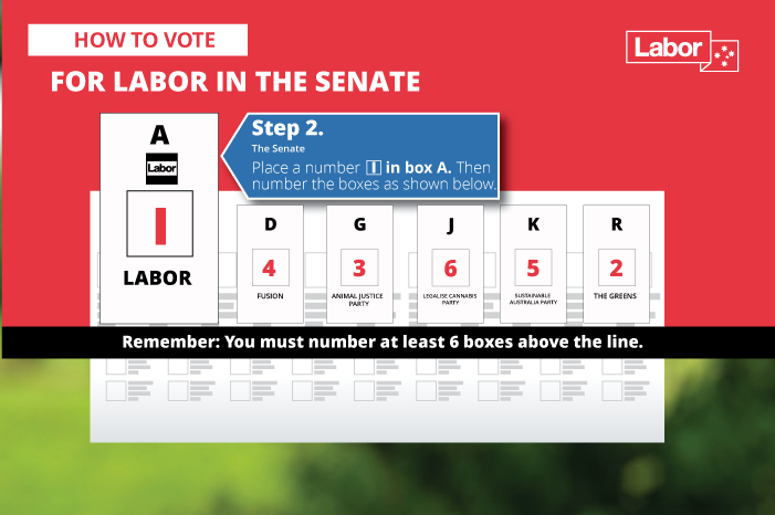 How to Vote Labor in the Senate